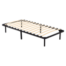 Single Metal Bed Frame - Bedroom Furniture-1