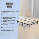 Double Metal Bed Frame - Bedroom Furniture-10