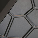 18" Square Metal Fire Pit Outdoor Heater-4