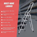 Foldable Non Slip 4 Step Steel Ladder-6
