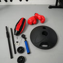 Kids Boxing Punching Bag Set – Children’s Training Gloves & Fitness Stand-7