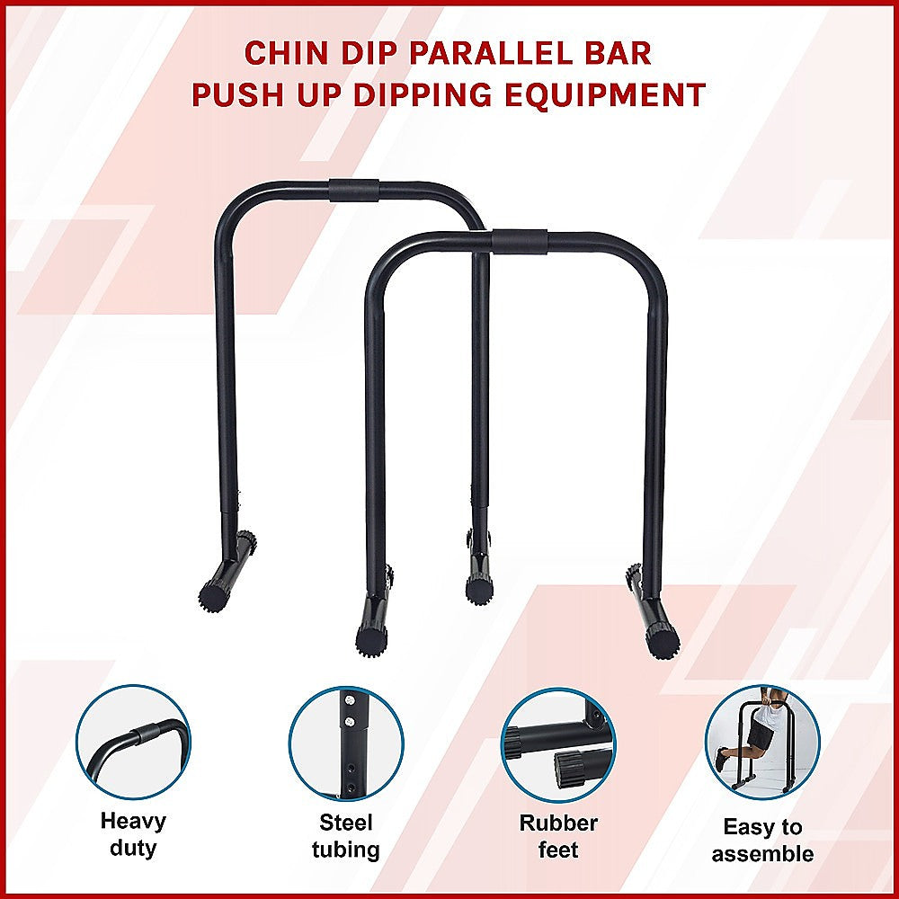 Chin Dip Parallel Bar Push Up Dipping Equipment