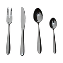 32 Piece Stainless Steel Cutlery Set Knives Fork Spoon Teaspoon-4