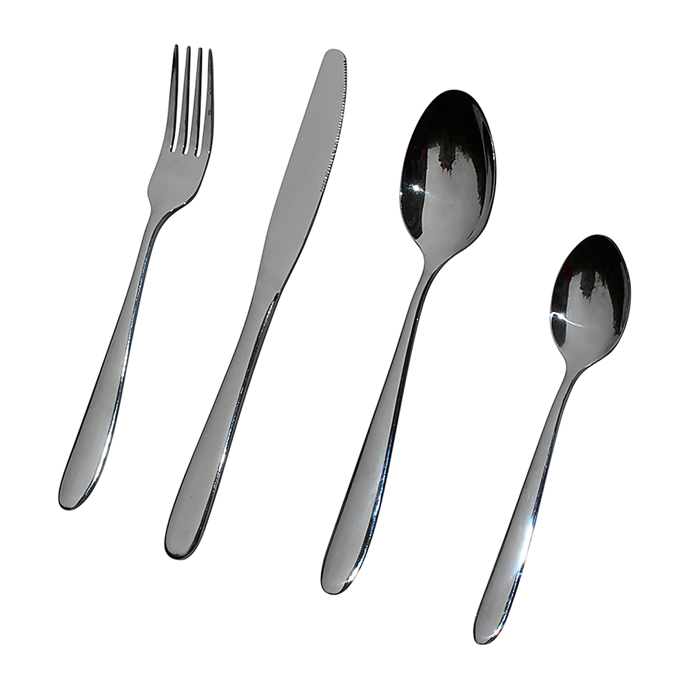 32 Piece Stainless Steel Cutlery Set Knives Fork Spoon Teaspoon