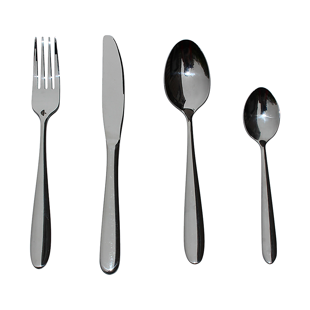 32 Piece Stainless Steel Cutlery Set Knives Fork Spoon Teaspoon