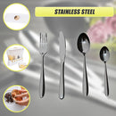 32 Piece Stainless Steel Cutlery Set Knives Fork Spoon Teaspoon-9