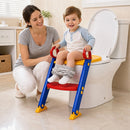 Kids Toilet Ladder Baby Toddler Training Toilet Step Potty Seat Non Slip Trainer-1