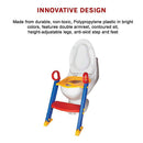 Kids Toilet Ladder Baby Toddler Training Toilet Step Potty Seat Non Slip Trainer-10