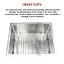 550x455mm Handmade 1.5mm Stainless Steel Kitchen Sink with Waste and Grid-7