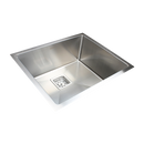 550x455mm Handmade 1.5mm Stainless Steel Kitchen Sink with Waste and Grid-8
