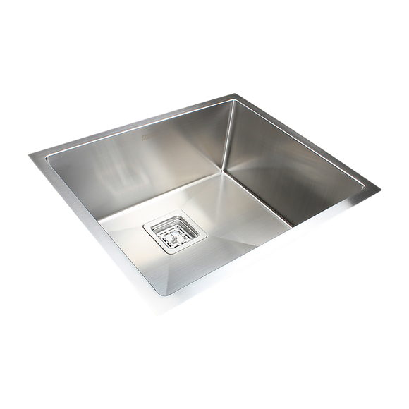 550x455mm Handmade 1.5mm Stainless Steel Kitchen Sink with Waste and Grid