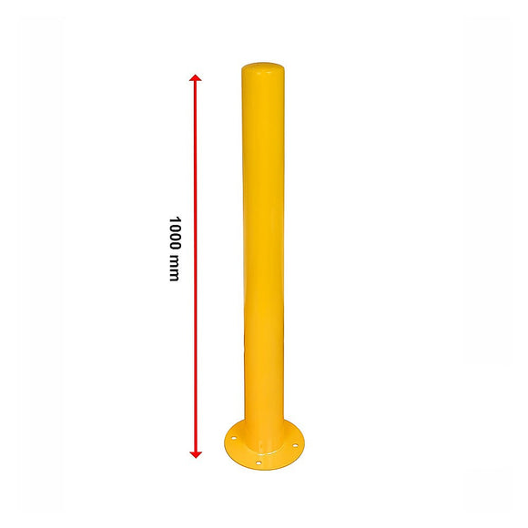 Yellow Heavy Duty Steel Bollard Post