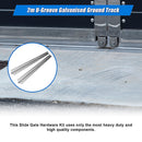 Sliding Gate Hardware Accessories Kit - 2m Track-5