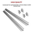 Sliding Gate Hardware Accessories Kit - 2m Track-11