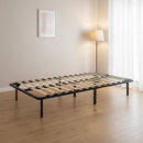 King Single Metal Bed Frame - Bedroom Furniture-1
