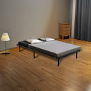 King Single Metal Bed Frame - Bedroom Furniture-13