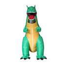 Dinosaur T-Rex Fancy Dress Fan Inflatable Costume Tyrannosaurus Suit-6