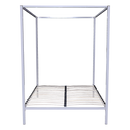 4 Four Poster Queen Bed Frame-2