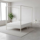 4 Four Poster Queen Bed Frame-5