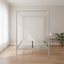 4 Four Poster Queen Bed Frame-7