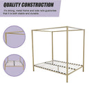 4 Four Poster Queen Bed Frame-6
