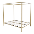 4 Four Poster Queen Bed Frame-5