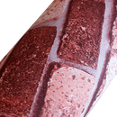 10m 3D Red Brick Print Theme Wallpaper-3