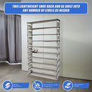 50 Pairs 10 Tiers Shoe Rack-8