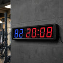 6 Digit Digital Timer Interval Fitness Clock LED Gym Display-2