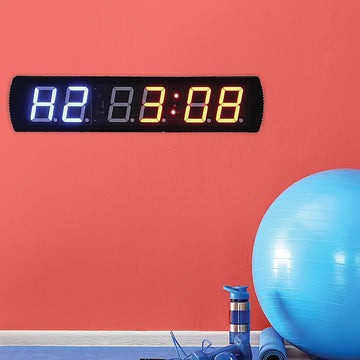 6 Digit Digital Timer Interval Fitness Clock - 0