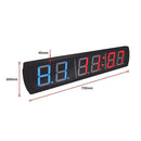 6 Digit Digital Timer Interval Fitness Clock-11