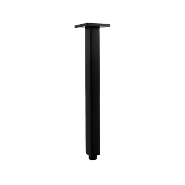 Shower Head Arm Wall Connector Electroplated Matte Black Finish
