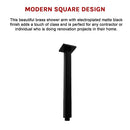 Shower Head Arm Wall Connector Electroplated Matte Black Finish-5