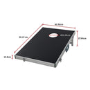 Bean Bag Toss Cornhole Game Set Aluminium Frame Portable Design-11
