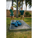 Bean Bag Toss Cornhole Game Set Aluminium Frame Portable Design-2