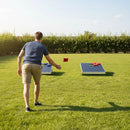 Bean Bag Toss Cornhole Game Set Aluminium Frame Portable Design-2