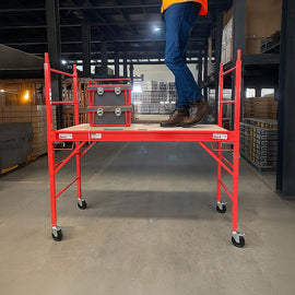 Mobile Safety High Scaffold / Ladder Tool -450KG - 0