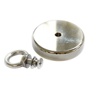 Round Neodymium Fishing Magnet with Countersunk Hole and Eyebolt, 500 LBS pull-3
