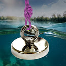 Round Neodymium Fishing Magnet with Countersunk Hole and Eyebolt, 500 LBS pull-5