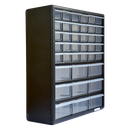 Storage Cabinet Drawers 39 Plastic Tool Box Containers Organiser Cupboard-6
