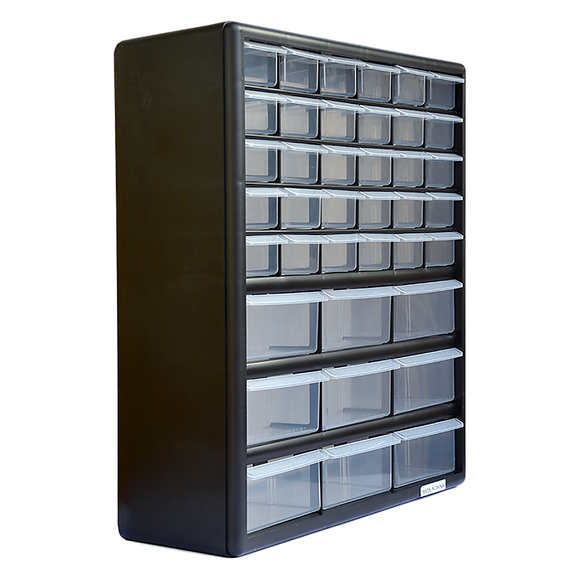 Storage Cabinet Drawers 39 Plastic Tool Box Containers Organiser Cupboard