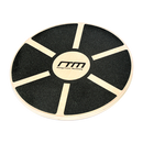 Heavy Duty 15.5" Wooden Balance Board with Non-Slip Pad for Fitness Training-5