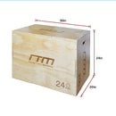 3 IN 1 Wood Plyo Games Plyometric Jump Box-9