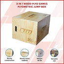 3 IN 1 Wood Plyo Games Plyometric Jump Box-3