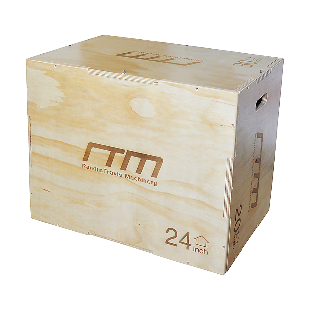 3 IN 1 Wood Plyo Games Plyometric Jump Box