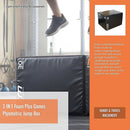 3 IN 1 Foam Plyo Games Plyometric Jump Box-7