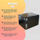 3 IN 1 Foam Plyo Games Plyometric Jump Box-10