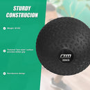 20kg Tyre Thread Slam Ball Dead Ball Medicine Ball for Gym Fitness-9