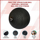 15kg Tyre Thread Slam Ball Dead Ball Medicine Ball for Gym Fitness-2