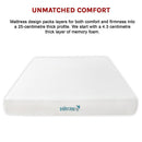 King 25cm Gel Memory Foam Mattress – Dual-Layered Comfort with CertiPUR-US® Certified Foam-8